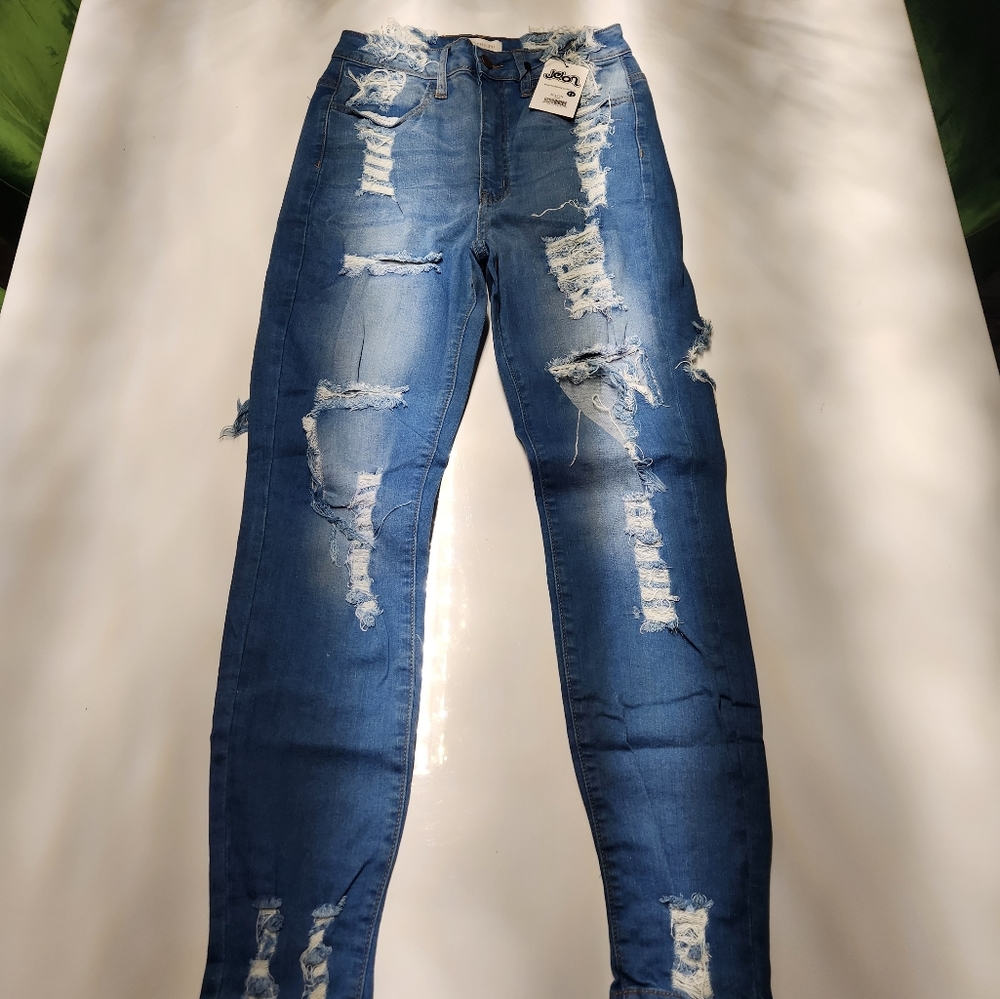 Bader Ripped$Repair Denim Jeans👖 - Picture 3 of 12